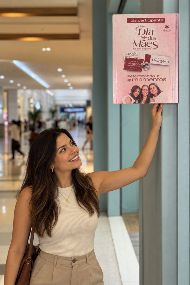 Campanha Conexão Dia das Mães no São Luís Shopping